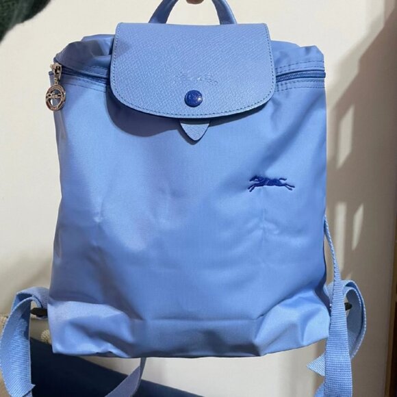 Longchamp Handbags - Longchamp Blue Backpack